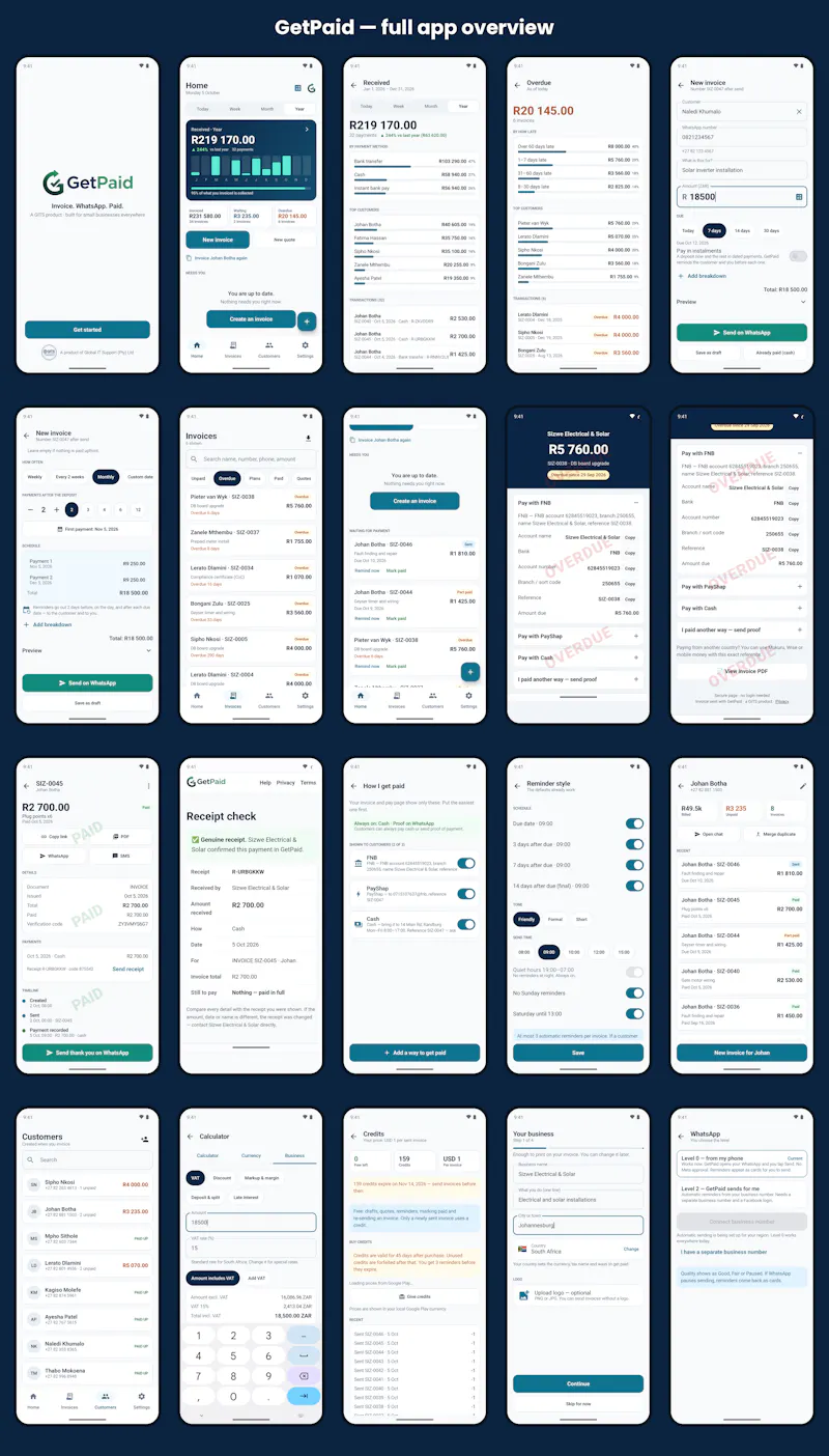 GetPaid screenshot 1