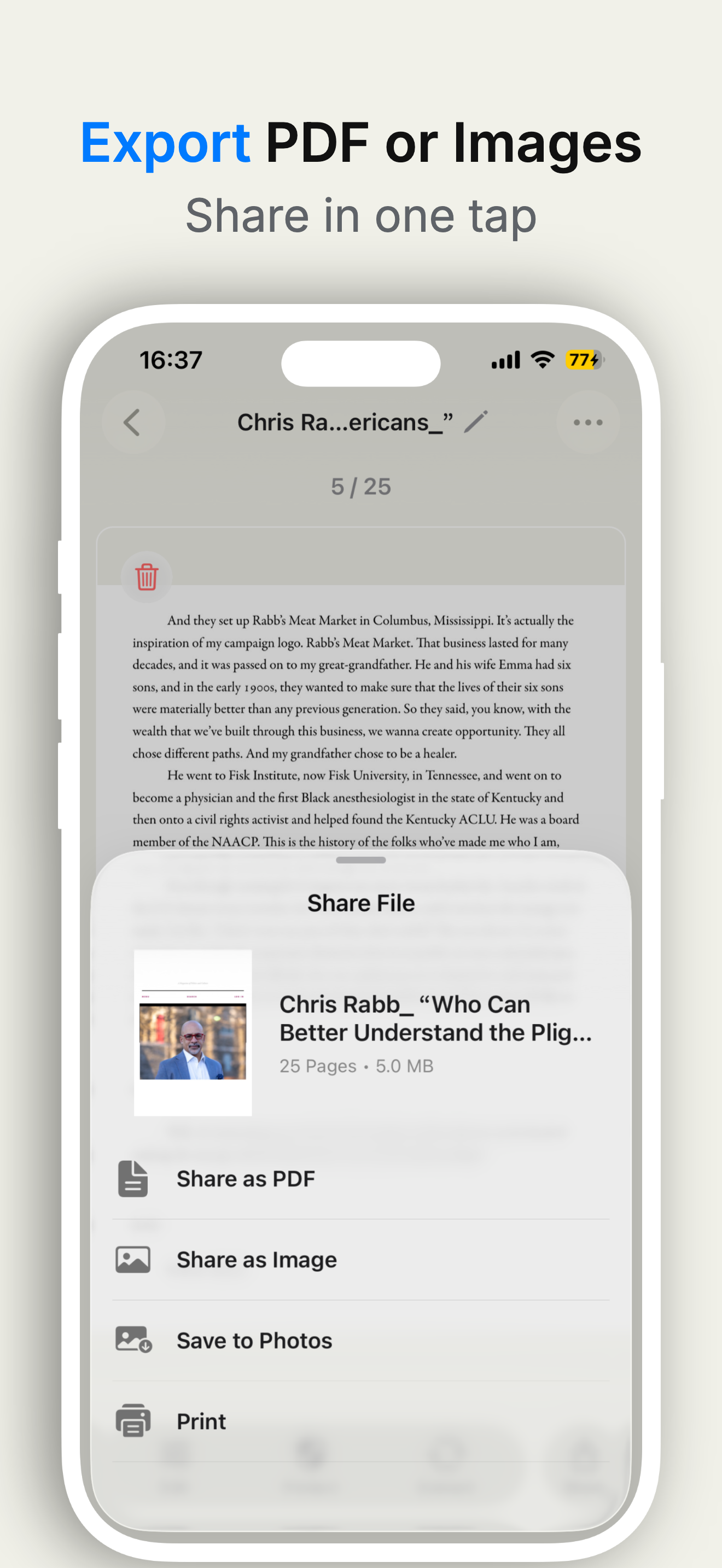 SnapScan: PDF Scanner & OCR gallery image