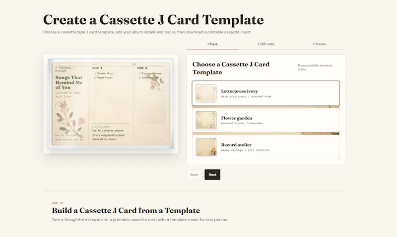 Tape Note screenshot 2