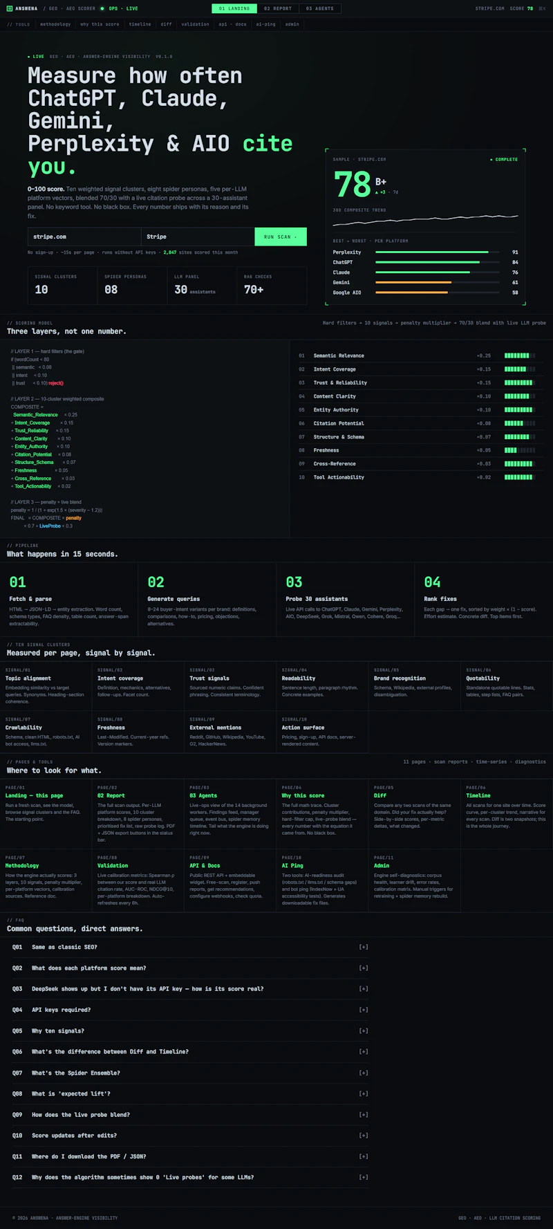 Answena screenshot 1