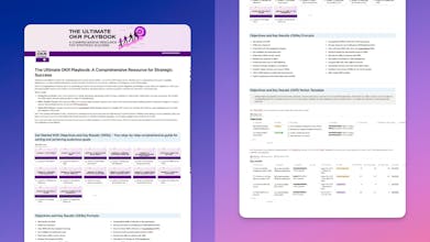 The Ultimate OKR Playbook gallery image