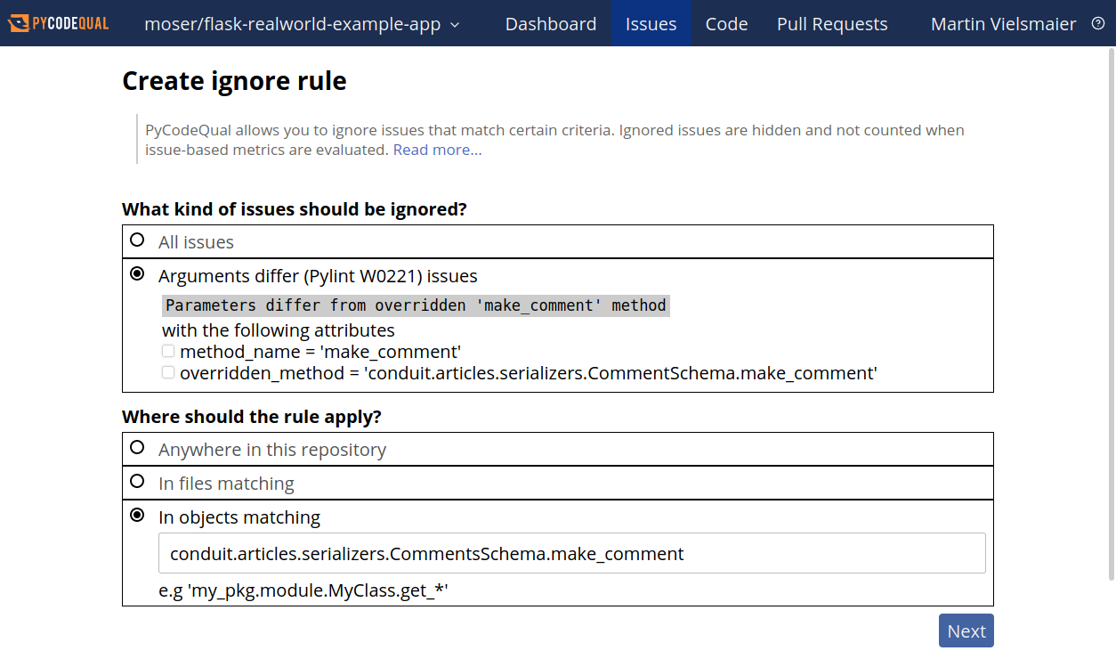 PyCodeQual gallery image