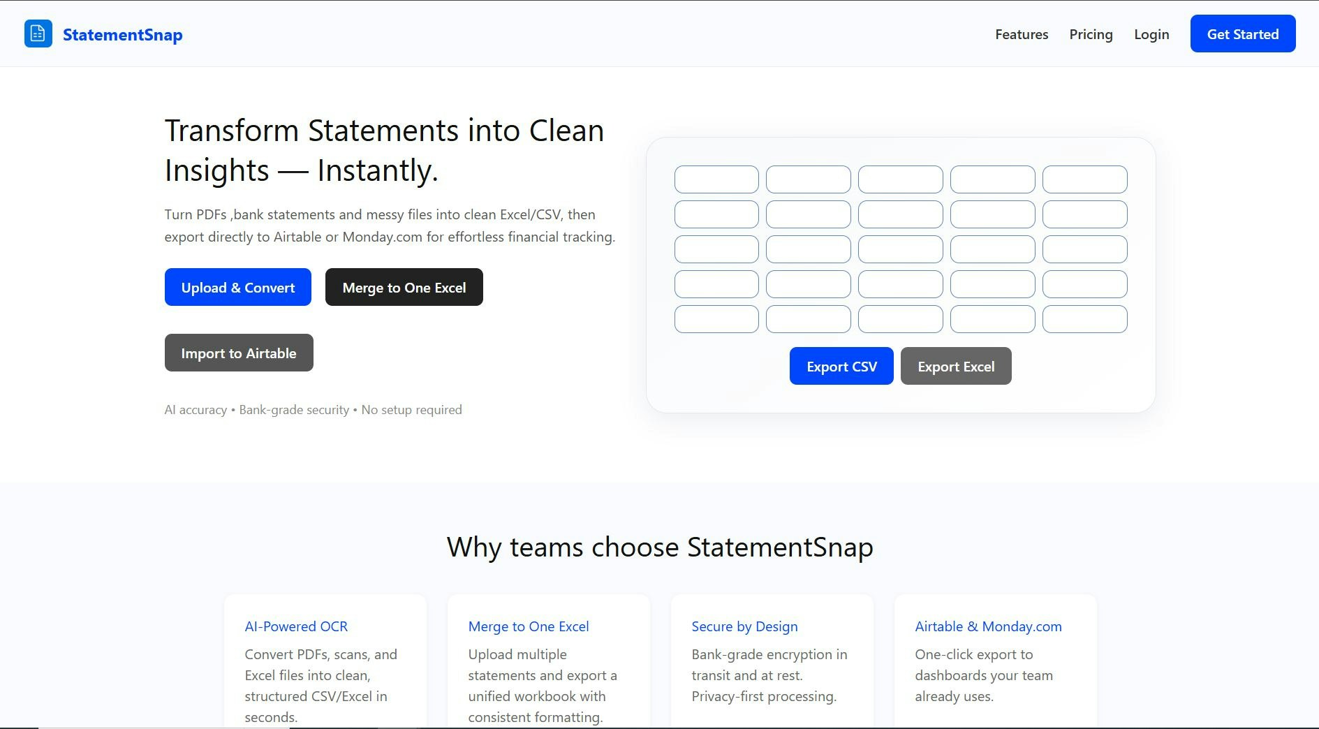 StatementSnap - 財務諸表を即座に整理して分析しますメディア5