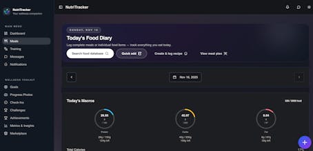 NutriTracker gallery image