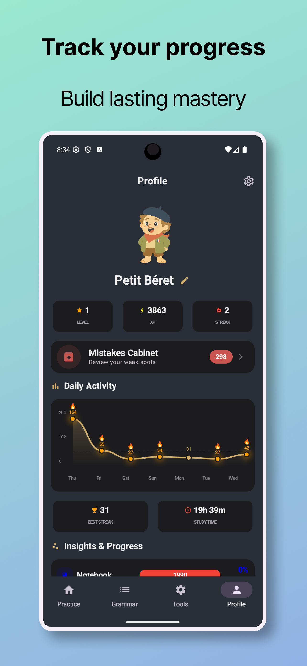 Petit Béret - French Grammar gallery image