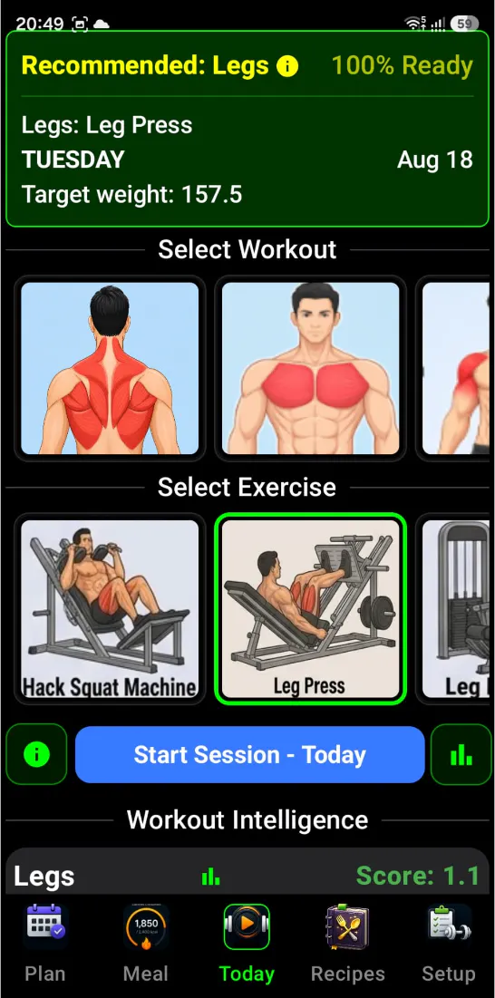 Your Gym Tracker, Coach & Meals gallery image