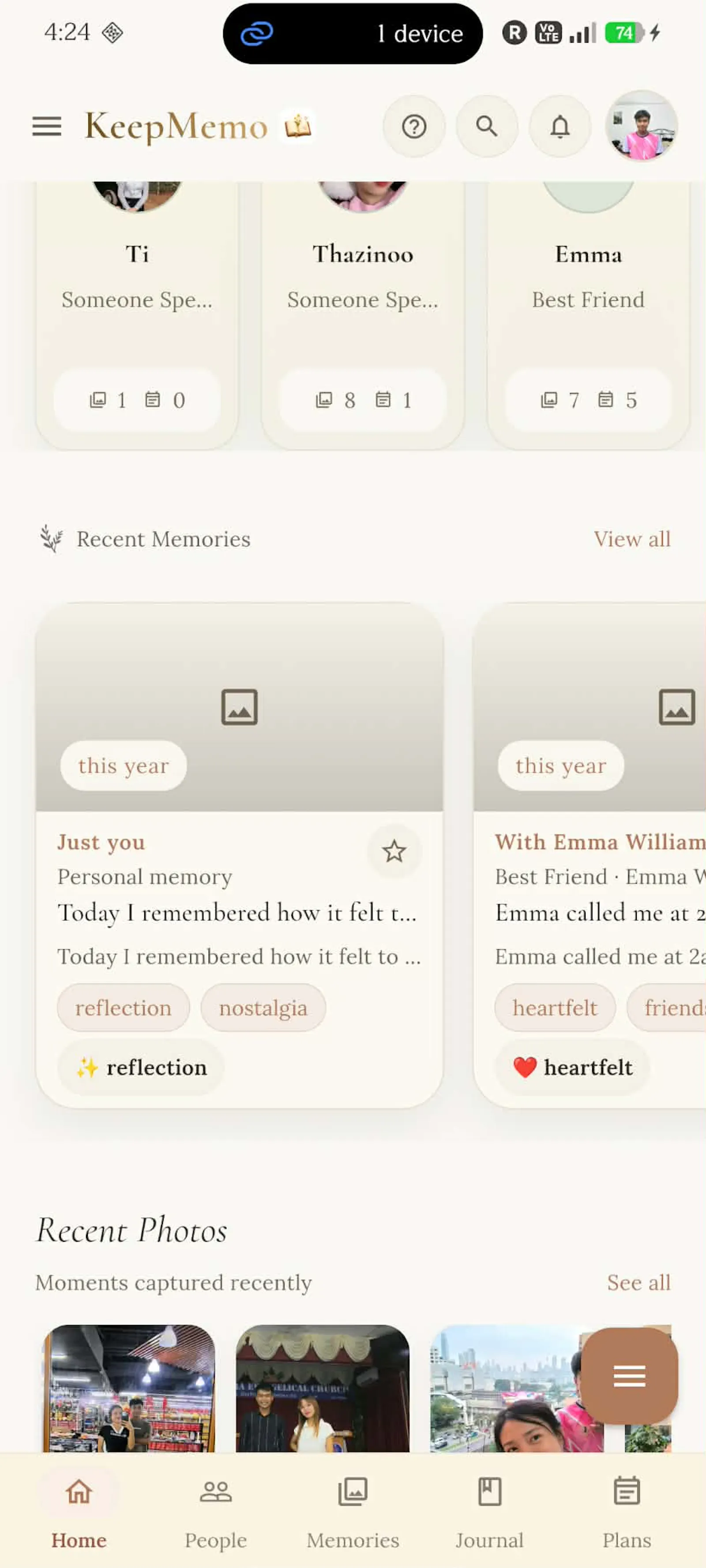 KeepMemo: memory note journal screenshot 4