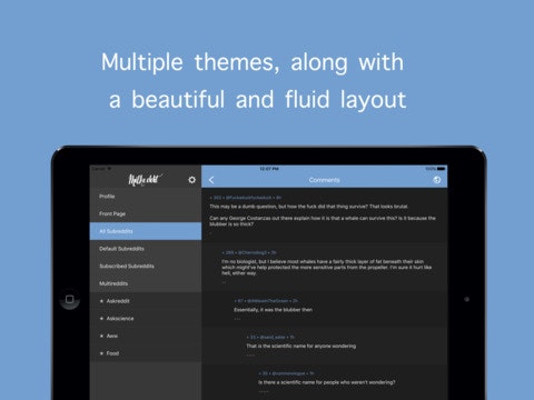 Milkeddit for iPad gallery image