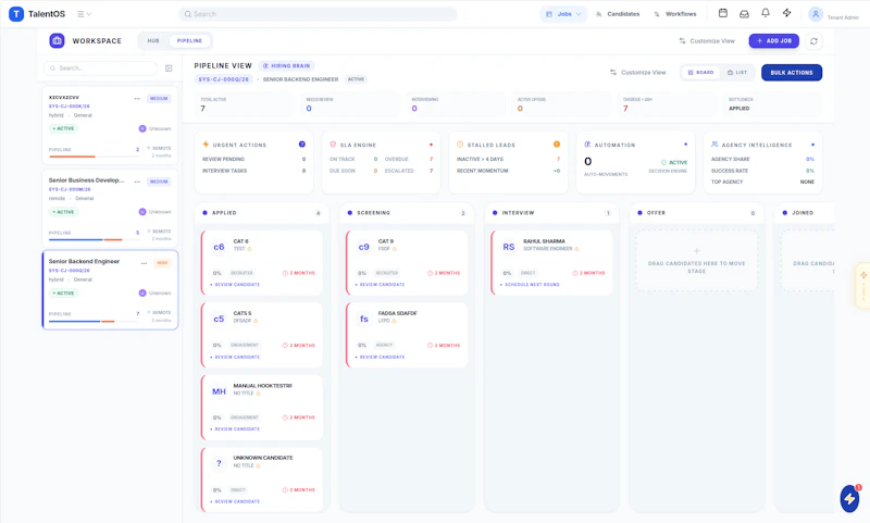 TalentOS screenshot 3