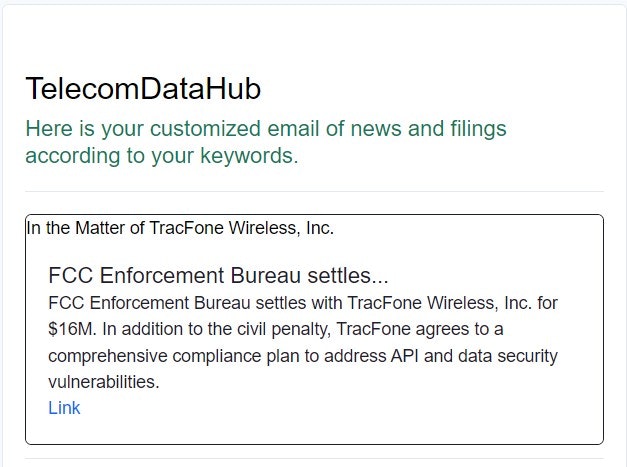 Telecom Data Hub media 2