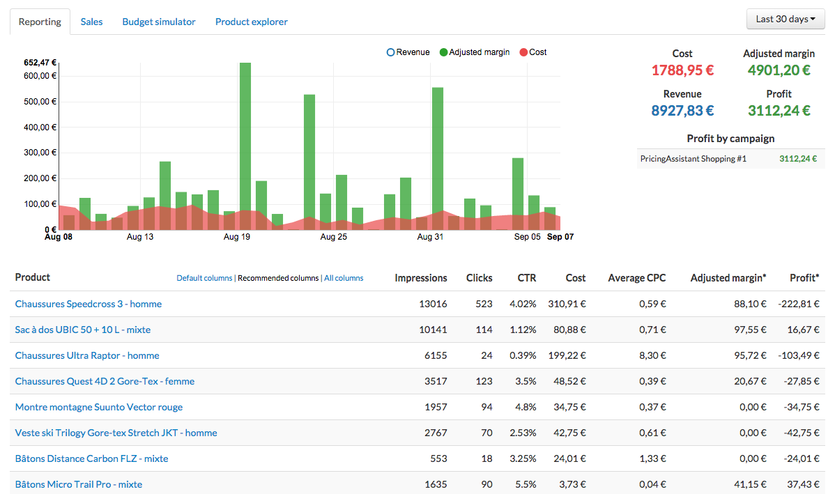 PricingAssistant gallery image