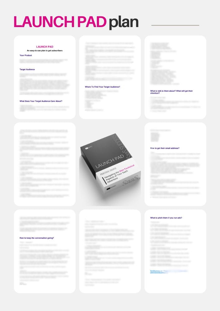 Startpad - Vermarkten Sie Ihre SaaS leicht mit dem Plan und den Werkzeugen Medien 2