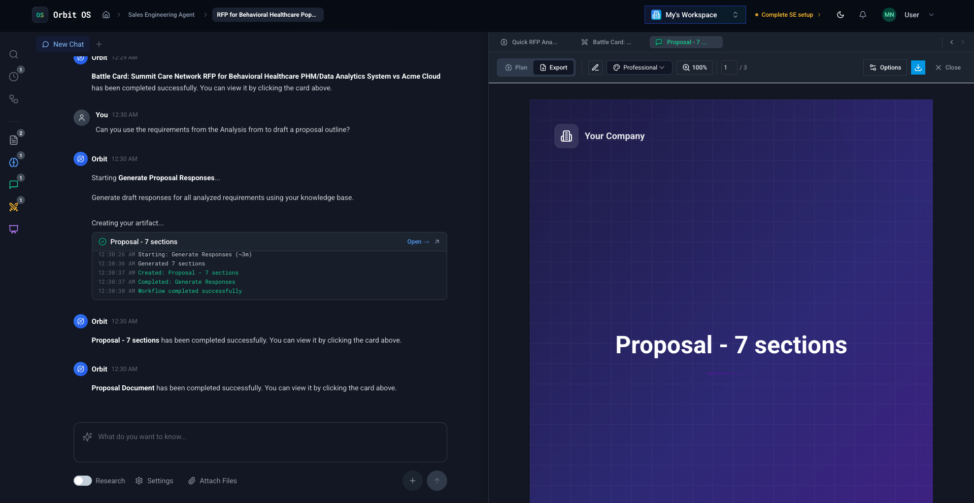 Sales Engineering AI gallery image