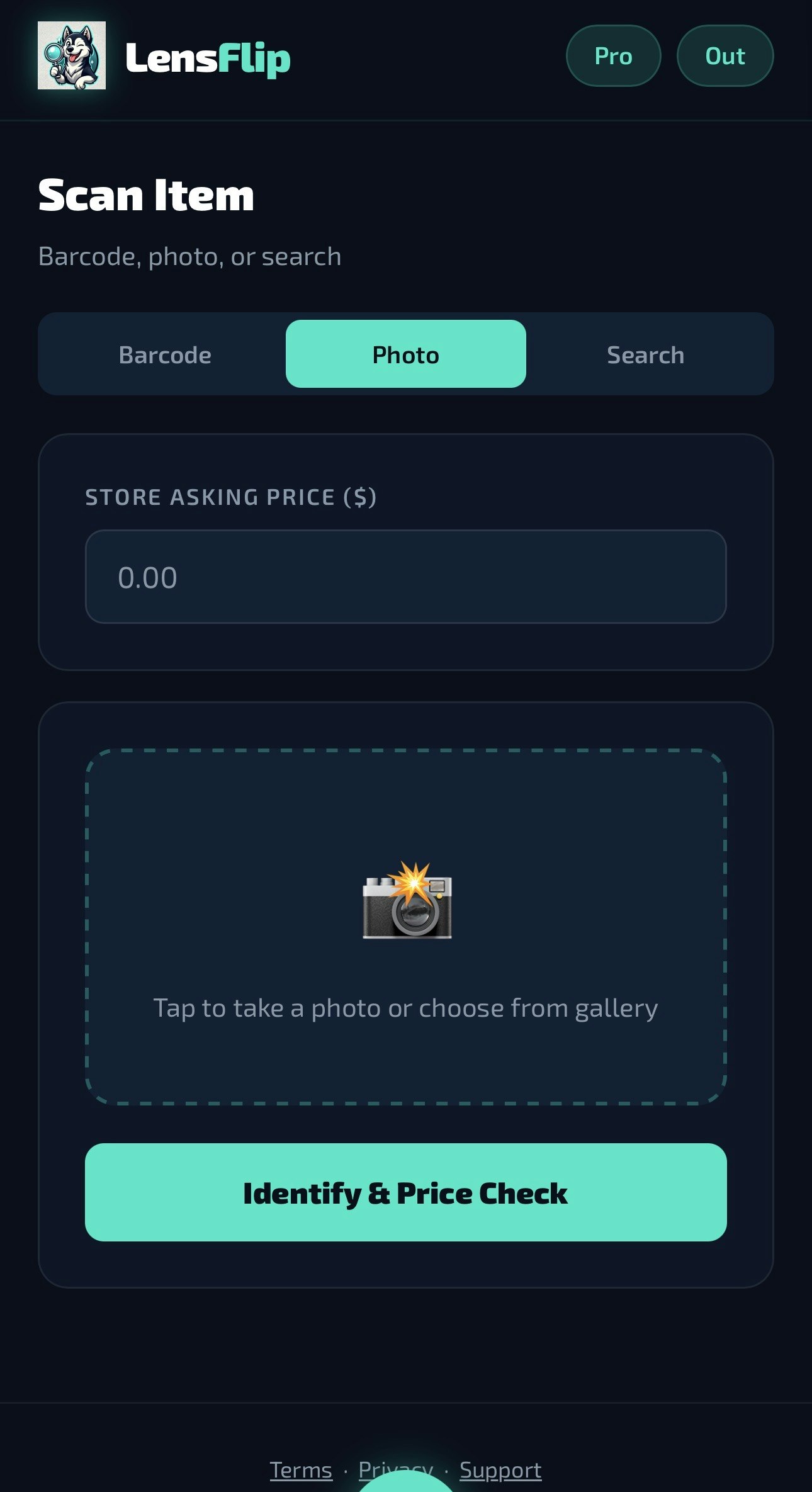 LensFlip — Scan. Know. Flip. gallery image