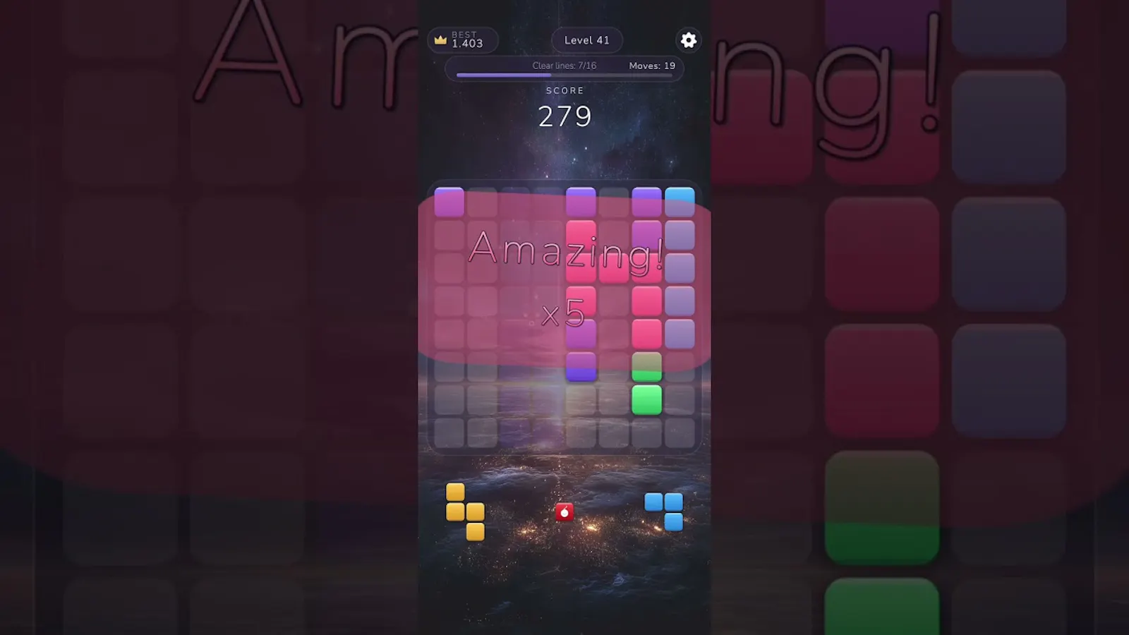 Mellow Blocks screenshot 1 (video preview)
