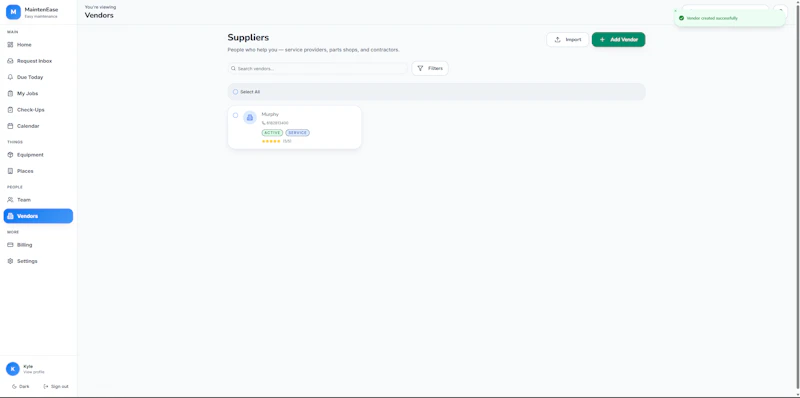 MaintenEase screenshot 7