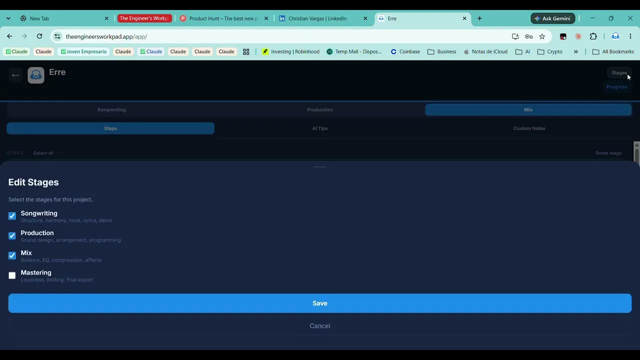 Know When Your Track Is Finished gallery image