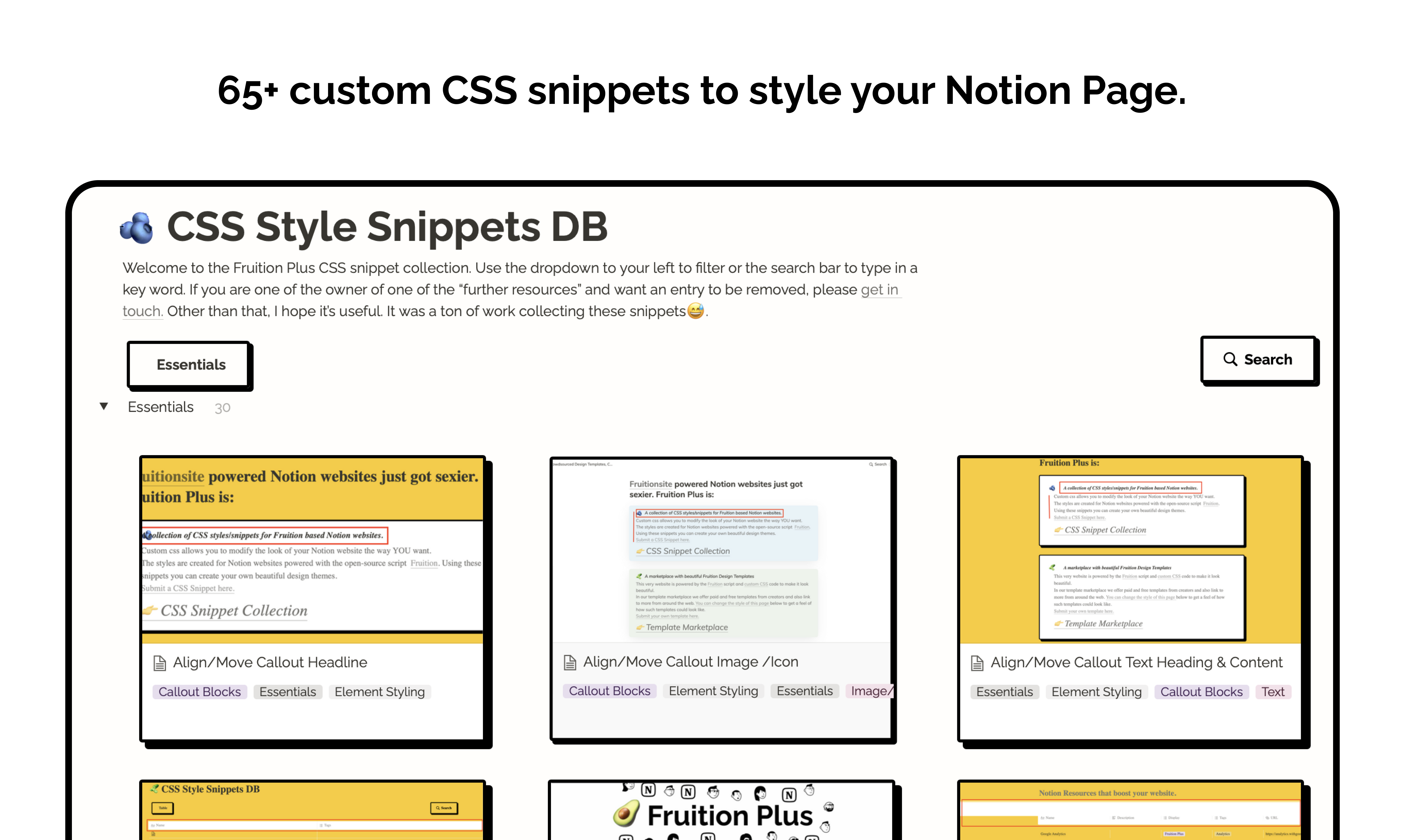 Fruition Plus gallery image