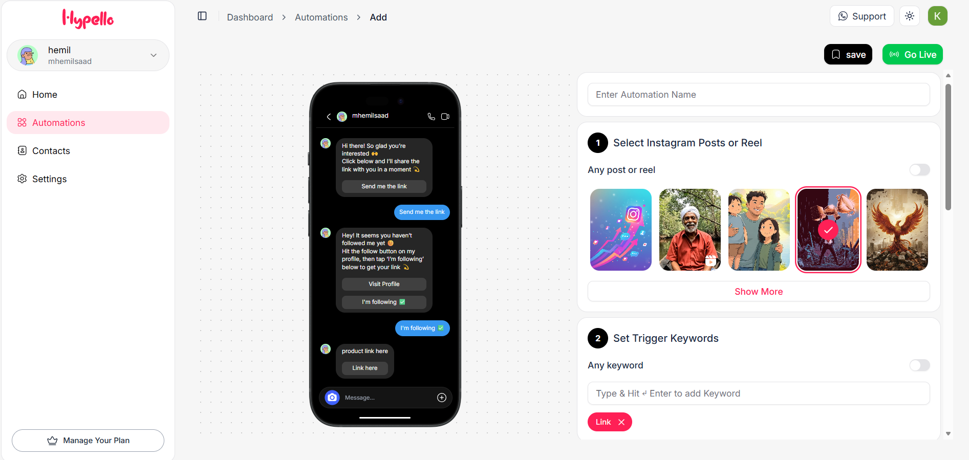 Hypello - Screenshot 2 preview