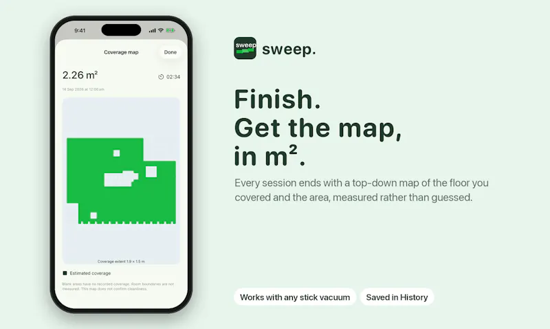 Sweep screenshot 3