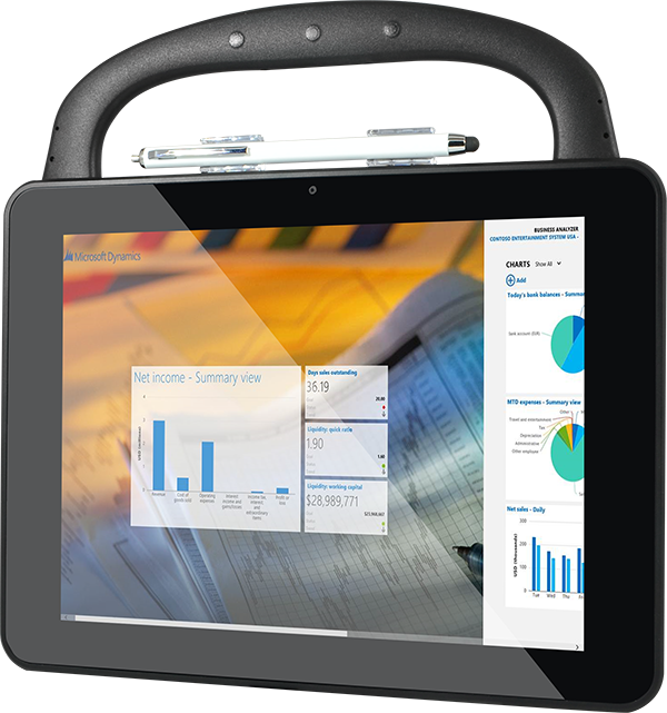 Cybernet T10C Windows 10 Waterproof Tablet gallery image