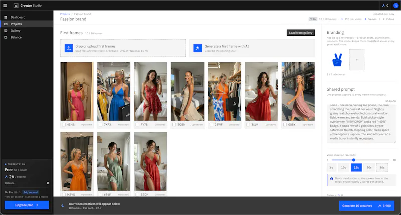 Creogen Studio screenshot 2