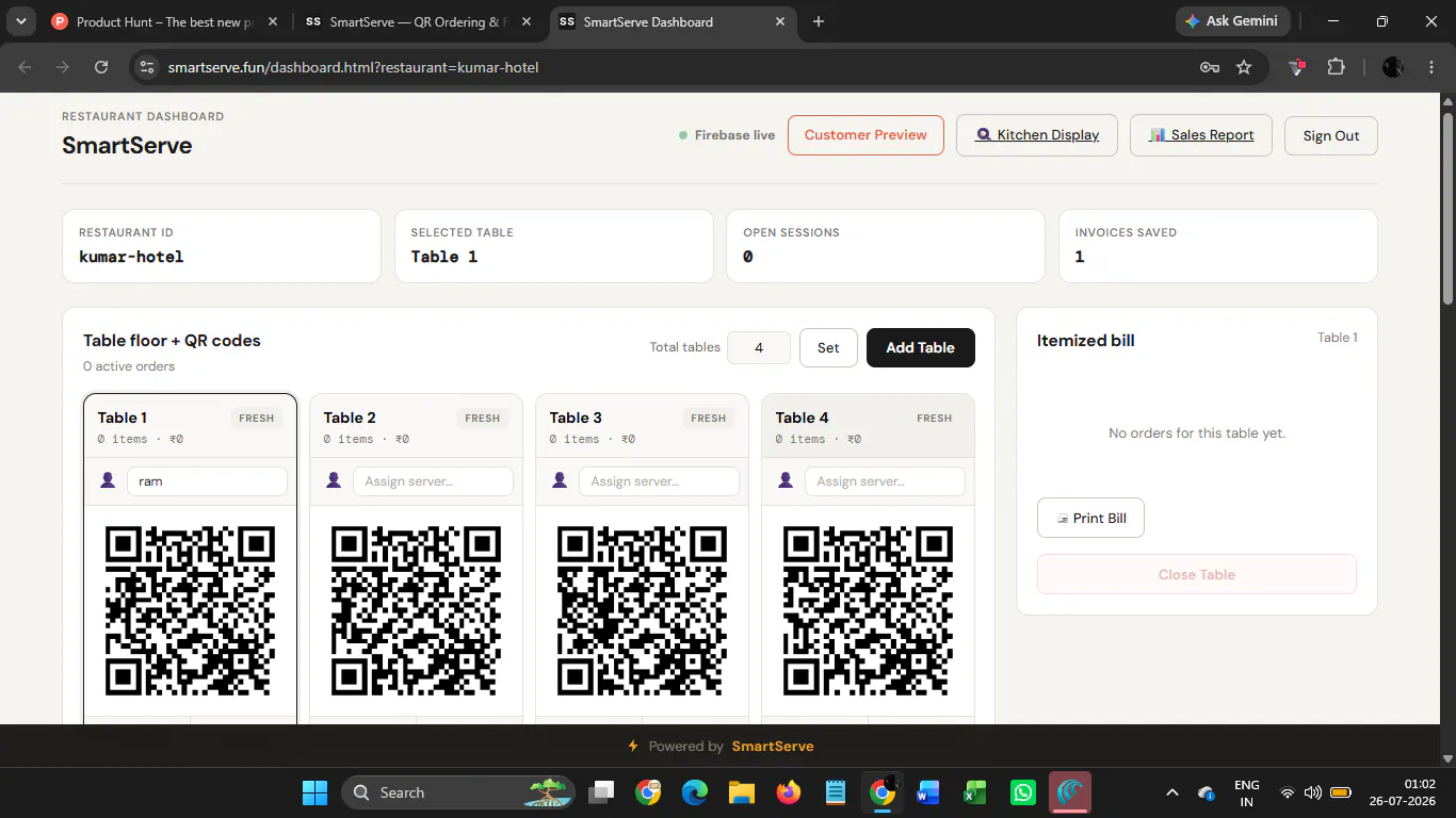 SmartServe  gallery image