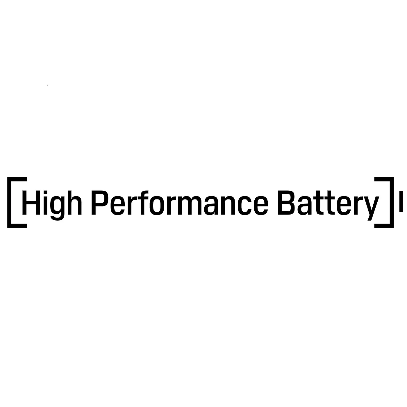 High Performance Battery