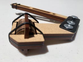 Pennypult II: Mini Trebuchet gallery image