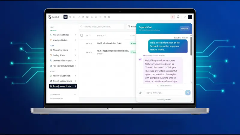 Sevidesk screenshot 1 (video preview)