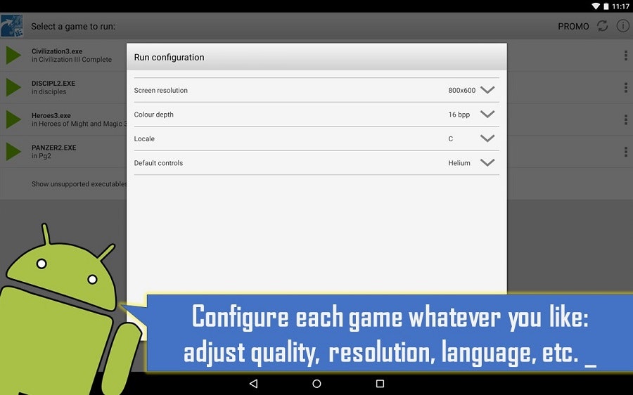 ExaGear Strategies - PC games for Android gallery image