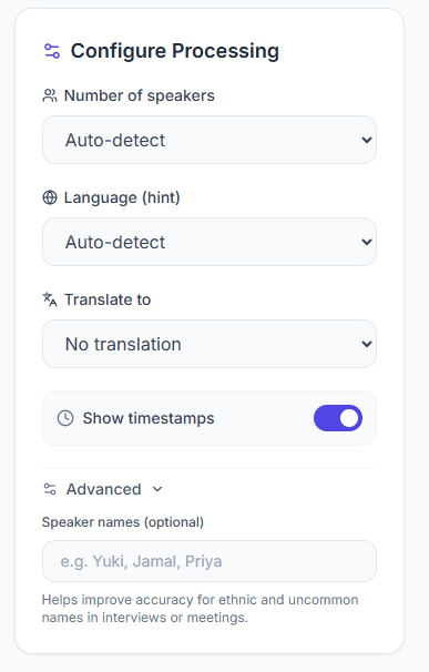 AudioTranscribePro gallery image