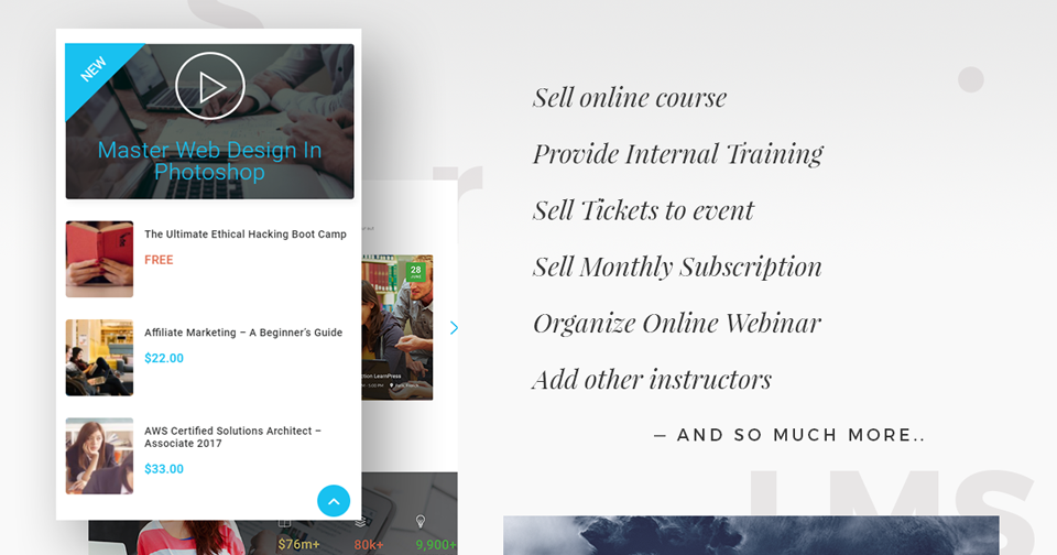 Course Builder WordPress Theme gallery image