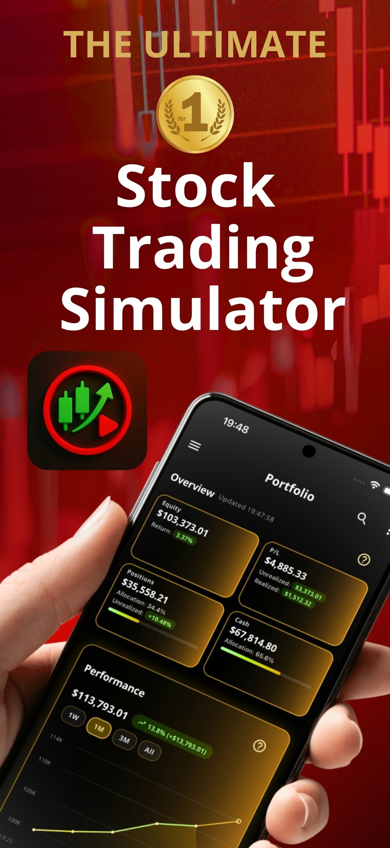 Média Tradesim - Simulator de trading d'actions - Entraînez-vous à investir sans risque avec des données de marché réelles 1