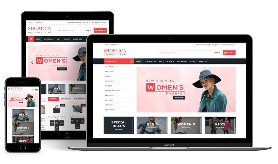 Shoptica Responsive Magento 2 Theme