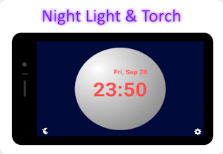 Gentle Night Clock App gallery image