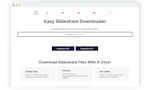 Easy Slideshare Downloader image