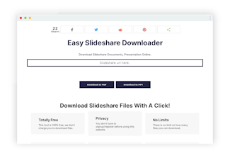 Easy Slideshare Downloader gallery image