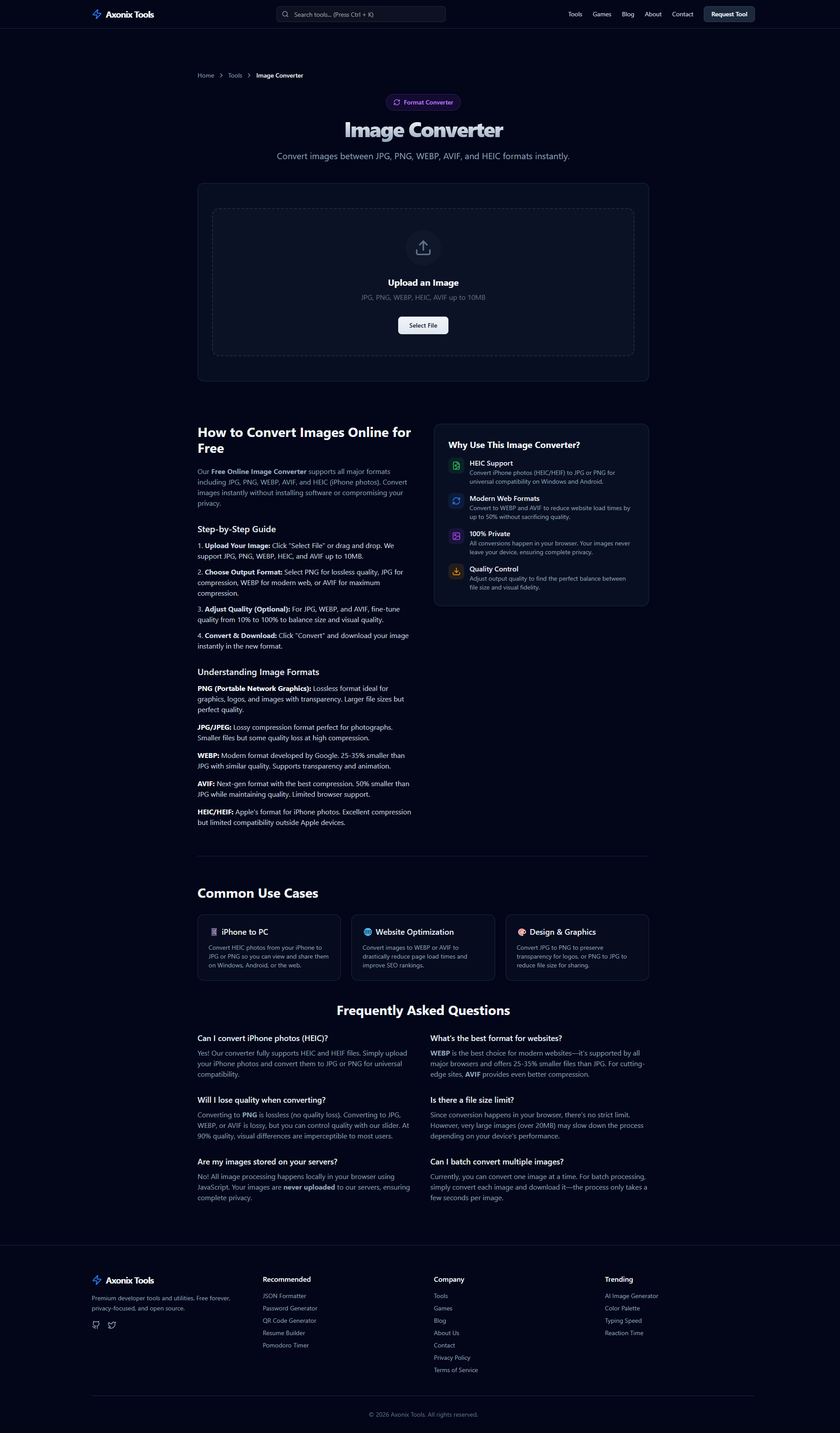 Axonix Tools - Screenshot 3 showing product features and functionality