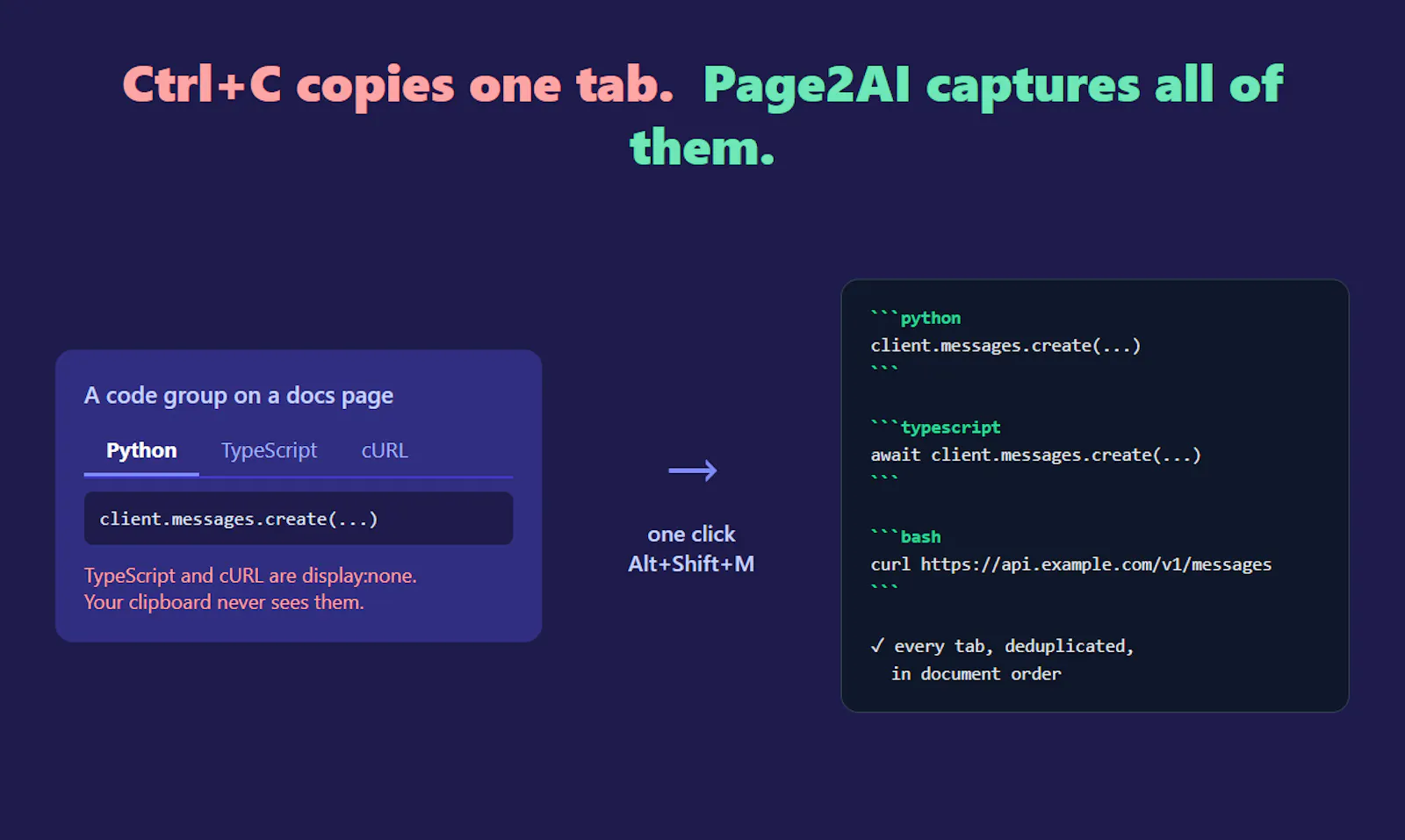 Page2AI screenshot 1