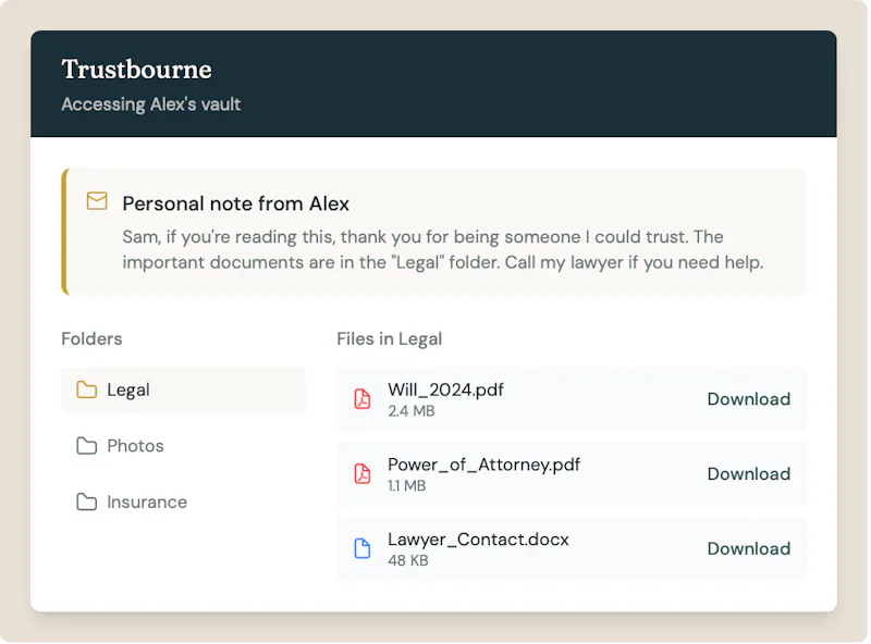 Trustbourne screenshot 4