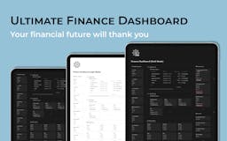 Notion Finance Dashboard media 1