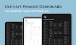 Notion Finance Dashboard image