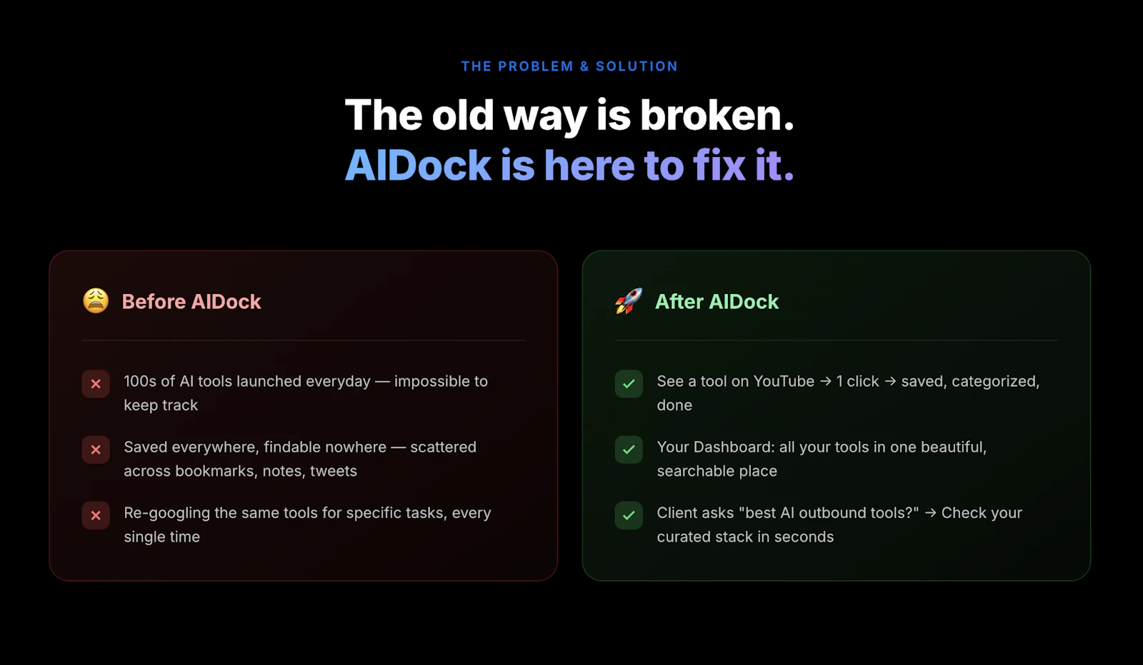 AI Dock screenshot 2