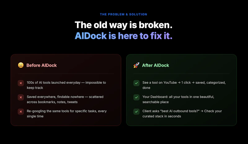 AI Dock screenshot 2