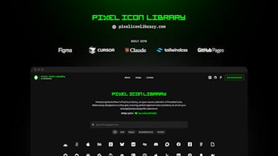 The Pixel Icon Library gallery image