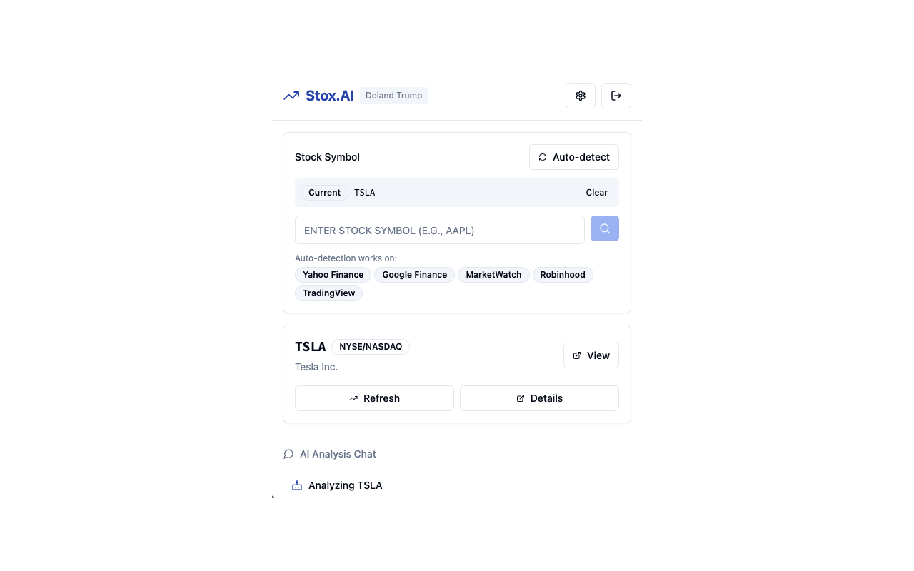 Stox.AI - AI Stock Analysis Assistant gallery image
