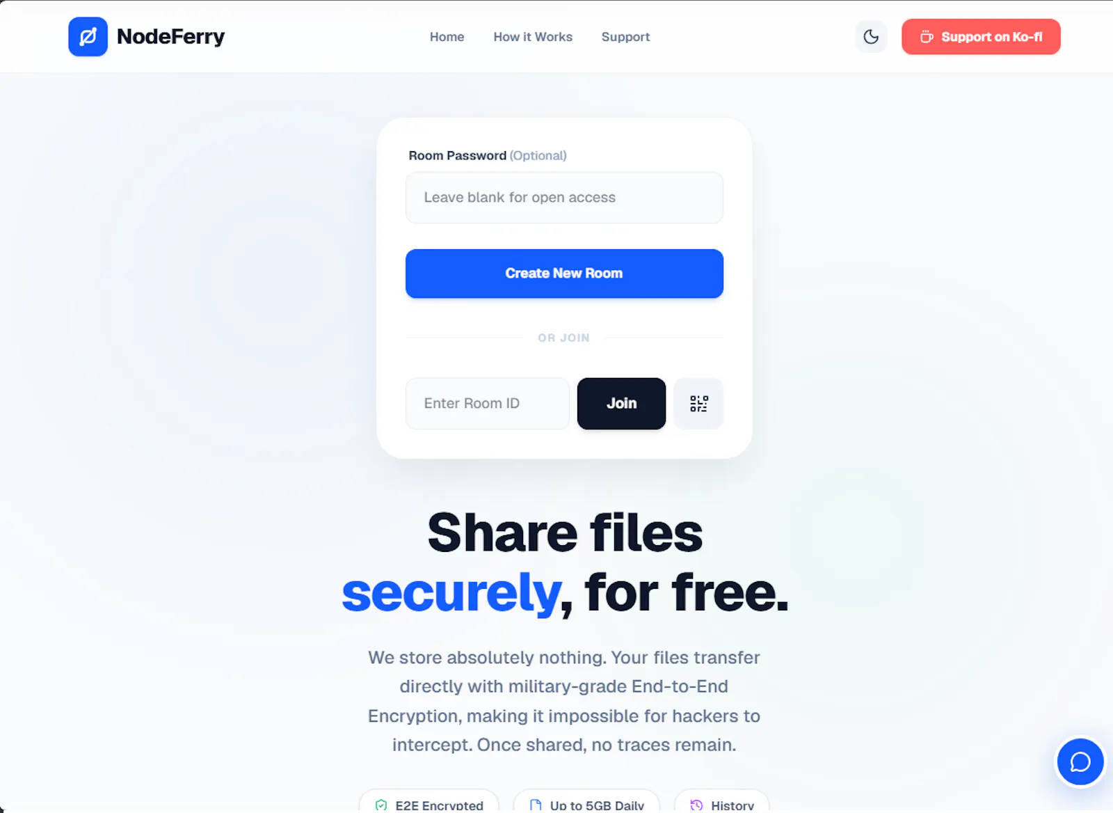 NodeFerry screenshot 1
