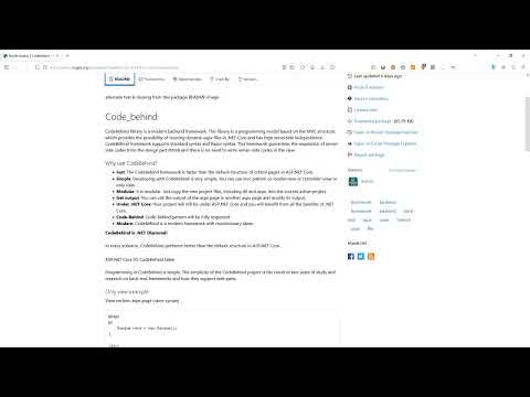 CodeBehind Framework gallery image
