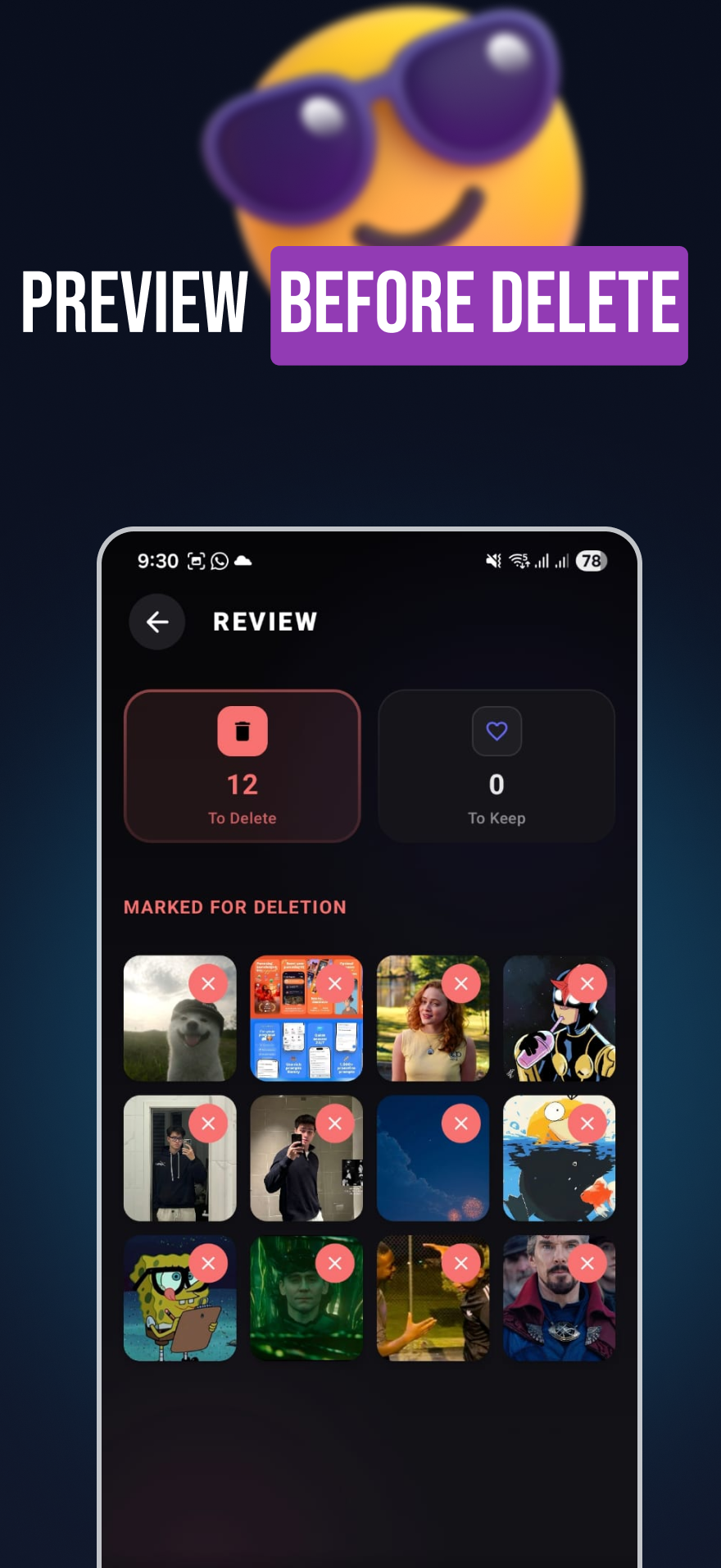Declutr - Screenshot 4 showing product features and functionality